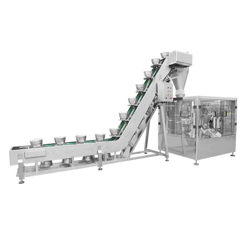 Bowl lift-up bag packing machine