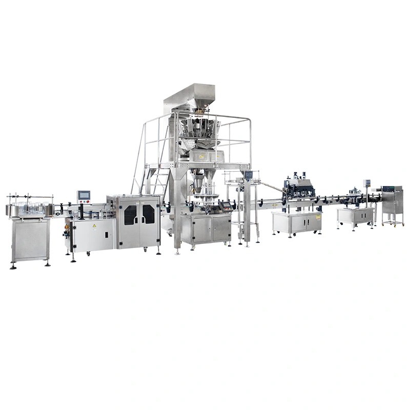 Granule filling lines